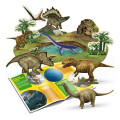Cubic Fun National Geographic Kids Dinosaur Park 3D Puzzle