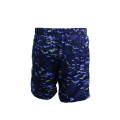 Mens Blue Army Print Swim Shorts