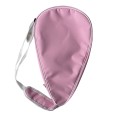 Padel Tennis Racket Cover - Pink with White Lining