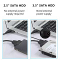 SATA to USB 3.0 Adapter Cable for 3.5/2.5 Inch SSD HDD SATA