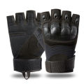 # 1 - Half Finger Glove With hardened Knuckle Unisex BLACK