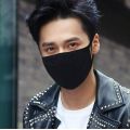 "IN STOCK"*Cotton Face Mask With Elastic - Black (FACEMASK)