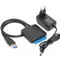 SATA to USB 3.0 Adapter Cable for 3.5/2.5 Inch SSD HDD SATA