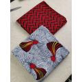 White and Red Mix and Match African Fabric, African Print wax cotton, Ankara Fabric, Craft Fabric