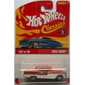 Hot Wheels Classics Series 2 1955 Chevy Like Matchbox Scale Made in 2006 HOTWHEELS