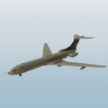 1:200 Scale, Royal Airforce, Vickers VC-10, C1K, Diecast Display Aircraft Model
