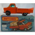 MATCHBOX Lesney Superfast #66 Ford Transit Produced 43 years ago in 1977 Made in England BOXED