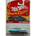 Hot Wheels Classics Series 2 Ford Thunderbolt Like Matchbox Scale Made in 2005
