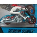 Hot Wheels Scorchin' Scooter Motorbike HOTWHEELS Similar scale to Matchbox BOXED