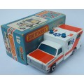 MATCHBOX Lesney Superfast #41 Ambulance BOXED Made in England Die cast Model