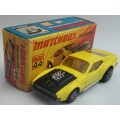 MATCHBOX Lesney Superfast #44 Ford Boss Mustang Produced in 1973 Made in England Vintage Muscle Car
