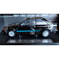 **NEW** 1/18 Sunstar 1984 Ford Escort RS Turbo Black (Princess Diana`s Car)