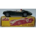 Solido #107 Aston Martin Boxed Made in France similar Scale to Dinky 1/43 Vintage Model Car