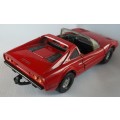 Corgi Toys Ferrari 308 GTS  Made in England Vintage Model Car 1980s Classic Magnum P.I shape vintage