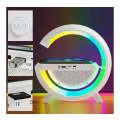 Wireless Charger Multifunction Rainbow LED Light Bluetooth Speaker
