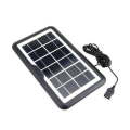 Solar panel for charging USB devices