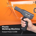Plastic Welding Gun H50 Bumper Repair Kit Bodywork Fender Includes 200 Staples, Cutter, Knife & Case