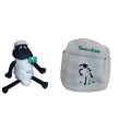 Shaun the sheep plush toy with bag baby bag school bag soft toy plushy bag