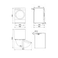 SMEG Condenser Tumble Dryer (8 kg) (Silver)