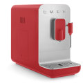 Smeg Matt Red Bean to Cup Coffee Machine -19 Bar- Thermoblock ~ 1,4lt - BCC02RDMSA
