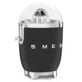 Smeg Black Matt Retro Citrus Juicer ~ 70w ~Sensor Activated juicing system - CJF01BLMEU
