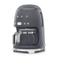 Smeg Slate Grey Retro Filter Coffee Machine~ 10 Cup ~ 1050w ~1.4lt ~ 40min Keep Warm - DCF02GRSA/EU
