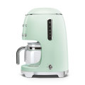 Smeg Pastel Green Retro Filter Coffee Machine~ 10 Cup ~ 1050w ~1.4lt ~ 40min Keep Warm - DCF02PGS...