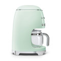 Smeg Pastel Green Retro Filter Coffee Machine~ 10 Cup ~ 1050w ~1.4lt ~ 40min Keep Warm - DCF02PGS...