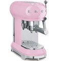 Smeg Pink Bar Espresso Coffee Machine~15 Bar ~ 1350w ~ Thermoblock system ~ 1lt - ECF01PKEU