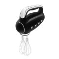 Smeg Black Retro Hand Mixer ~ 250w~ 3 Beater Attachments ~9 Levels~LED Display - HMF01BLSA