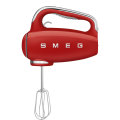 Smeg Red Retro Hand Mixer~ 250w~ 3 Beater Attachments ~9 Levels~ LED Display - HMF01RDSA