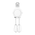 Smeg White Retro Hand Mixer~ 250w~ 3 Beater Attachments ~9 Levels~LED Display - HMF01WHSA