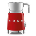 Smeg Red Retro Milk Frother~ 600ml~ 500w ~ 6 Pre-set Functions ~ Hot & Cold Frothing - MFF01RDSA