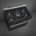 90cm Classic Full Gas Cooker Black - NEW Q1 2024