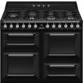 Smeg 110cm Victoria Black Cooker-TR4110BL1