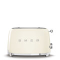 Smeg Cream Retro 2 Slice Toaster~ 950w ~ 36mm Wide ~ 6 Levels ~ 3 Pre-set - TSF01CRSA