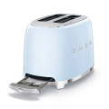 Smeg Pastel Blue Retro 2 Slice Toaster~ 950w ~ 36mm Wide ~ 6 Levels ~ 3 Pre-set - TSF01PBSA