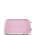 Smeg Pink Retro 4 Slice Toaster ~ 1500w ~ 36mm Wide ~ 6 Levels ~ 3 Pre-set - TSF02PKSA