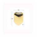 Teeth Grillz Single Gold Clip on Tooth Cap