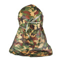 Durag Boss Silky Satin Durag with Extra Length Ties (Camouflage Classic)