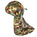 Durag Boss Silky Satin Durag with Extra Length Ties (Camouflage Classic)