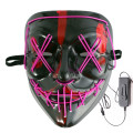 Purge Anarchy LED Light up Face Mask (purple)
