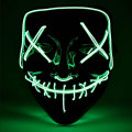 Purge Anarchy LED Light up Face Mask (green)