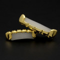 HipHop Gold Plated Bar Style Edge Strip Teeth Grillz (set)