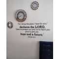Bible verse wall decal - Jeremiah 29:11 For I know the plans I have for you, declares the LORD.