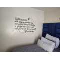 Vinyl wall art - Bible verse : Trust in the Lord with all your heart.