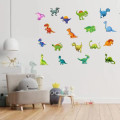 32 Dinosaur kiddies wall sticker set