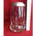 Vintage Rastal ( Glass Glass) Beer Mug with pewter lid
