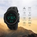 Mens Digital Sports Watch Waterproof Military Stopwatch Countdown Auto Date Alarm