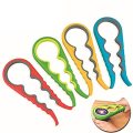 4-in-1 Candy Color Multi-Size Bottle Opener Labor-Saving Cap Lifter Smart Can Bottles.